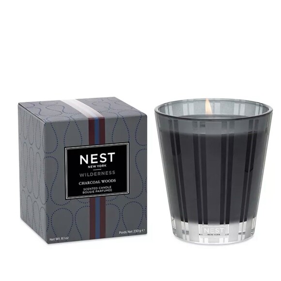 Nest New York Wilderness Charcoal Woods 8.1oz Soy Candle NIB - Picture 1 of 3